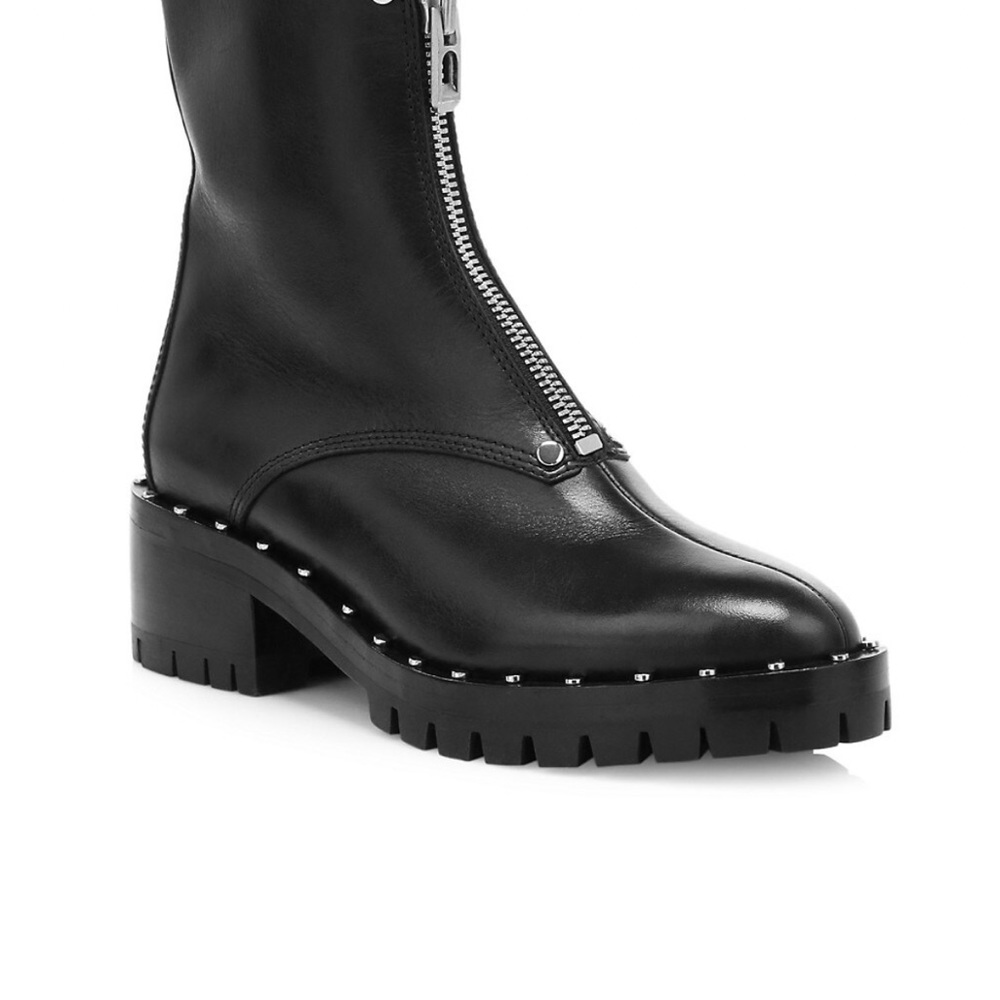 New Phillip Lim Studded Combat Boots - Size 8